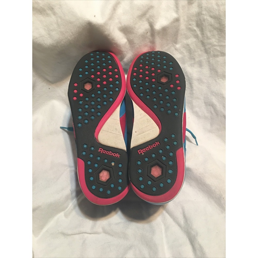 2013 Reebok Pump Aerobic Hexalite Sneakers Blue/Pink Size7.5 Read Description - Picture 16 of 16